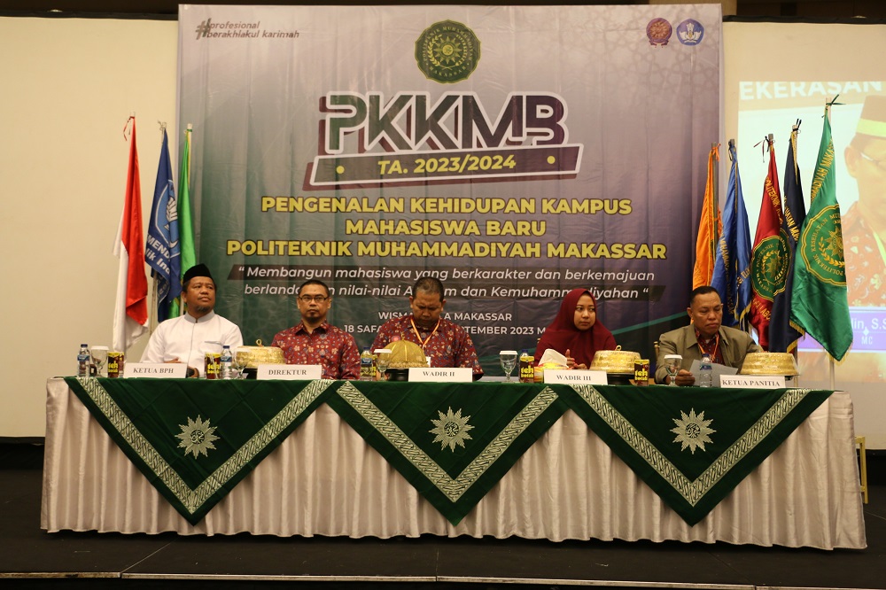 Gelar PKKMB, PoltekMu Makassar Jadikan Mahasiswa yang Ahli dan Profesional